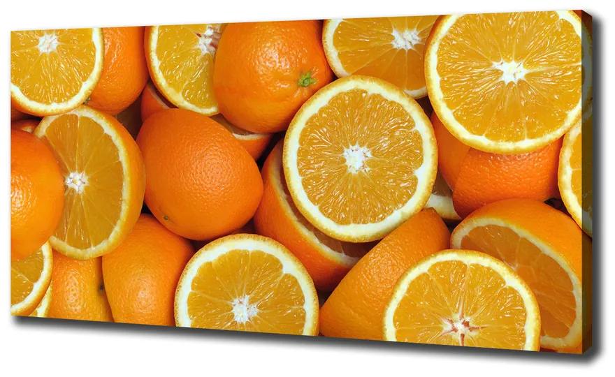 Fali vászonkép Fele narancssárga pl-oc-140x70-f-49786536