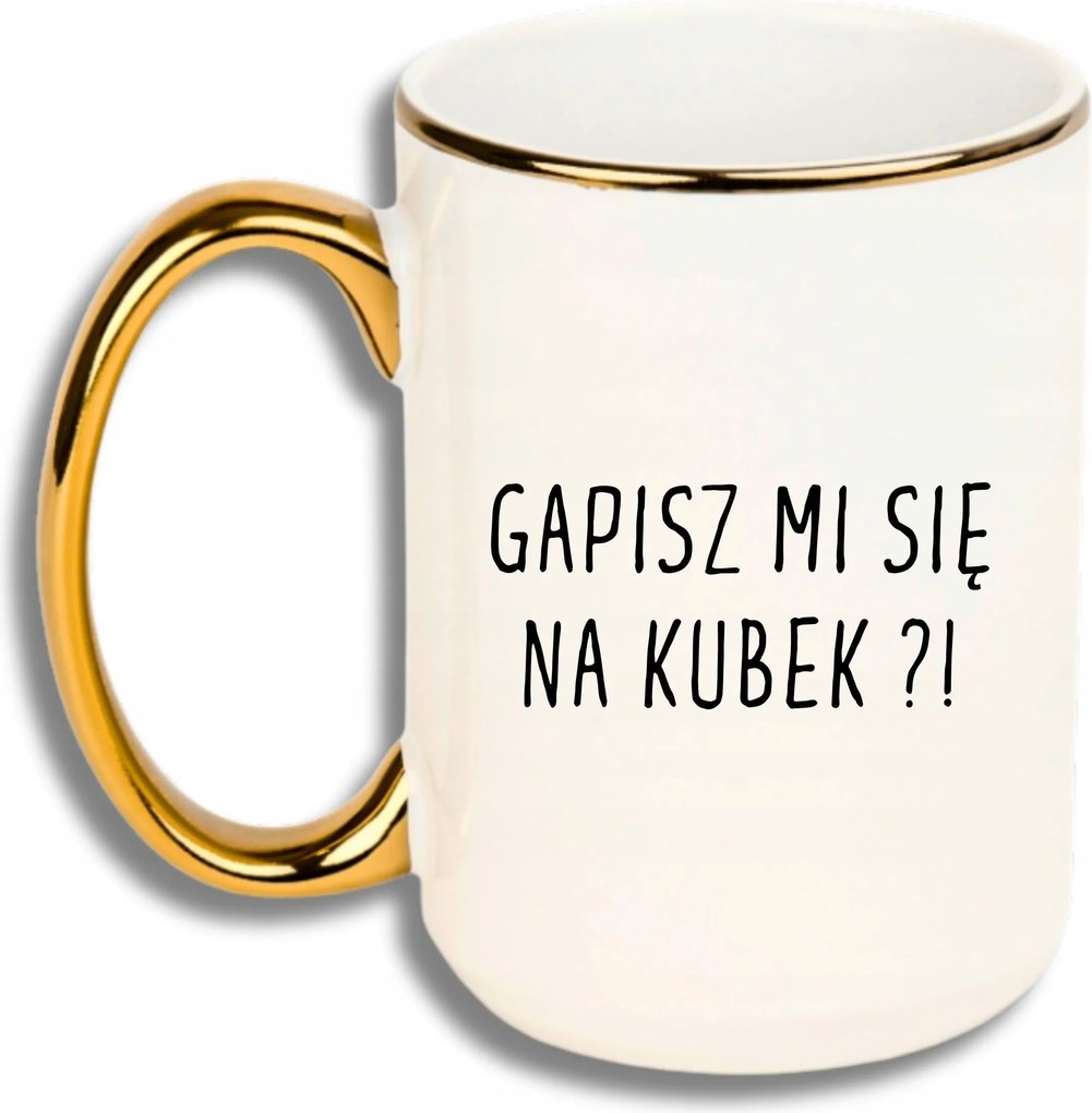 Bögre Nagy Fehér Arany Rant Vicces Ajándék Bámulod A Bögrémet?