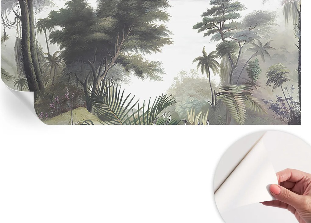 Dekoratív öntapadós tapéta Divatos minták Egzotikus táj 250x104