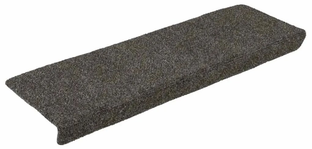 30 db antracitszürke öntapadó lépcsőszőnyeg 65x21x4 cm