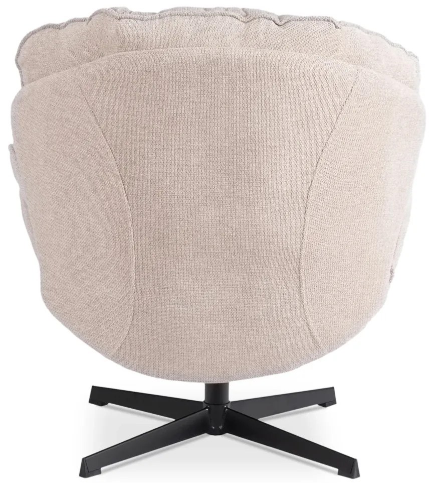 Krémszínű Pihenőfotel. ROSA