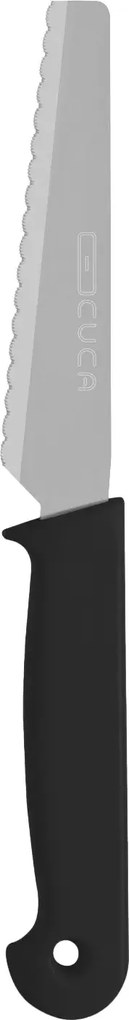 Cuca Modern reggeliző kés zsemle kenéséhez éles fogak 19,5cm