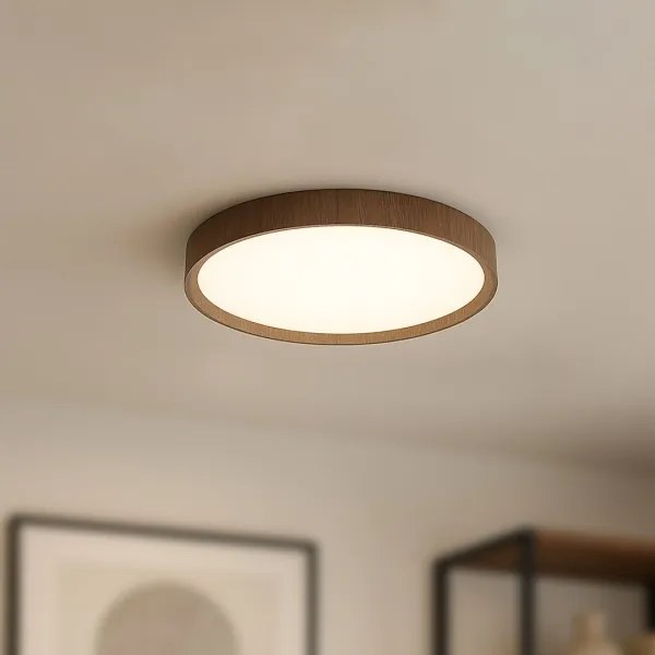 LED mennyezeti lámpa FOREST LED/24W/230V Ø 39 cm barna