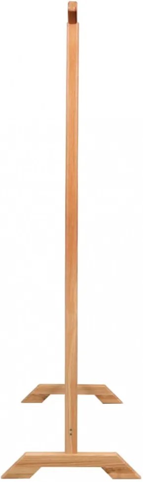 Tömör tölgyfa ruhatartó állvány 125 x 175 cm