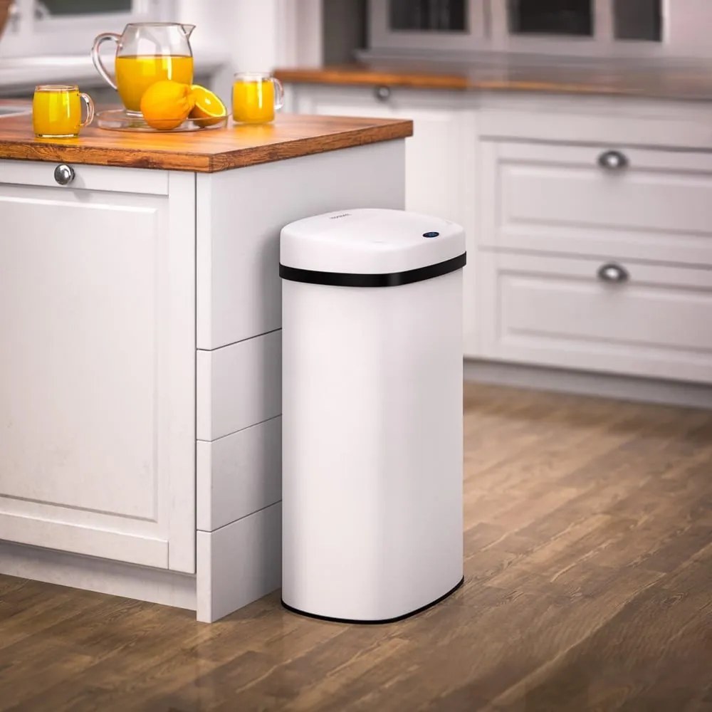 DEUS érzékelős szemetes, 58 liter, fehér Jurhan