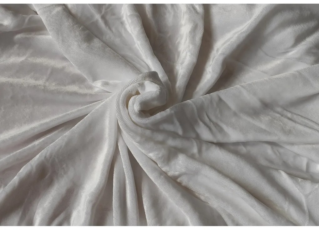 Mikroplüss lepedő szürke, 90 x 200 cm, 90 x 200 cm