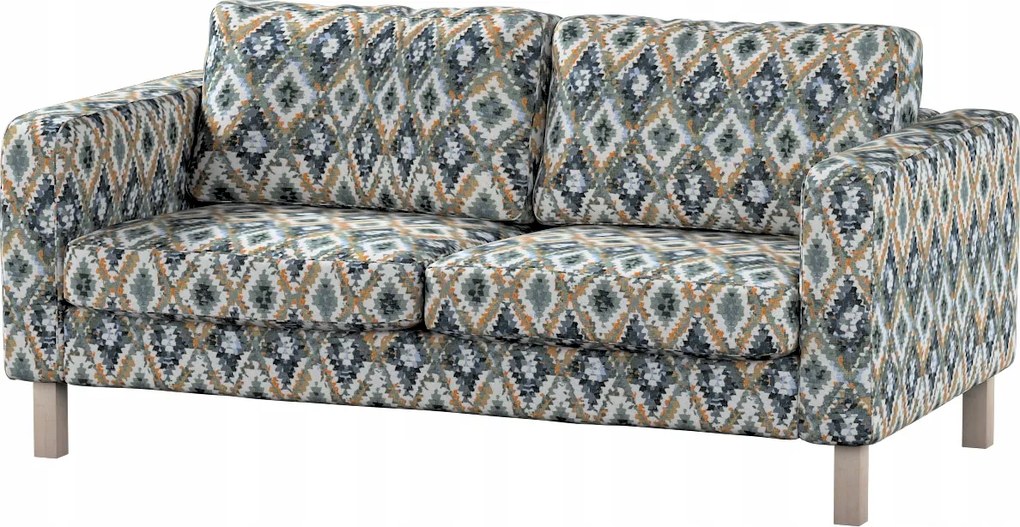 Karlstad 2 személyes kinyitható kanapé huzat Ikea zöld