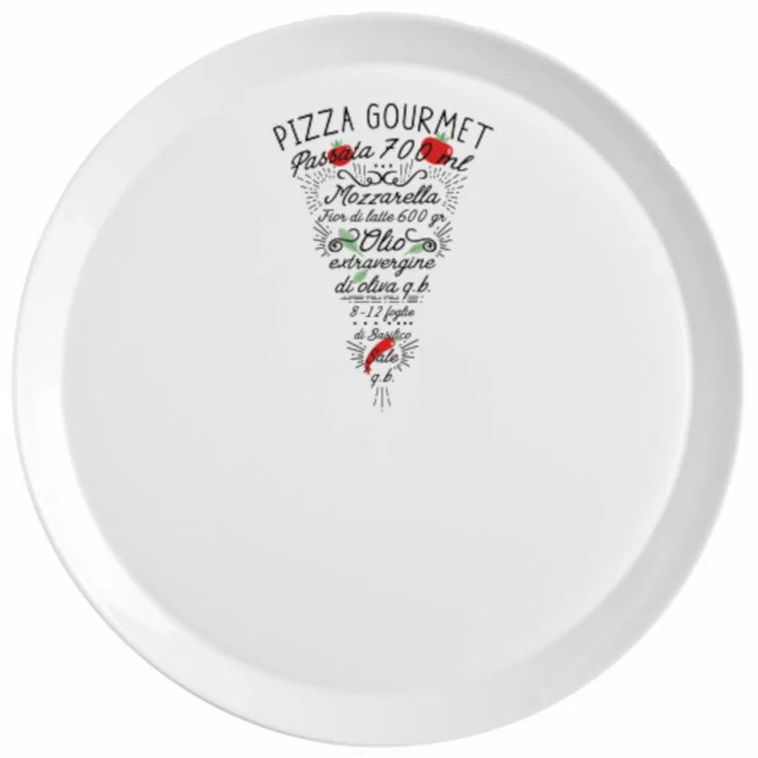 Bormiolli Rocco Fetta pizzatányér, 33 cm