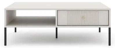 LUE dohányzóasztal bézs/fekete