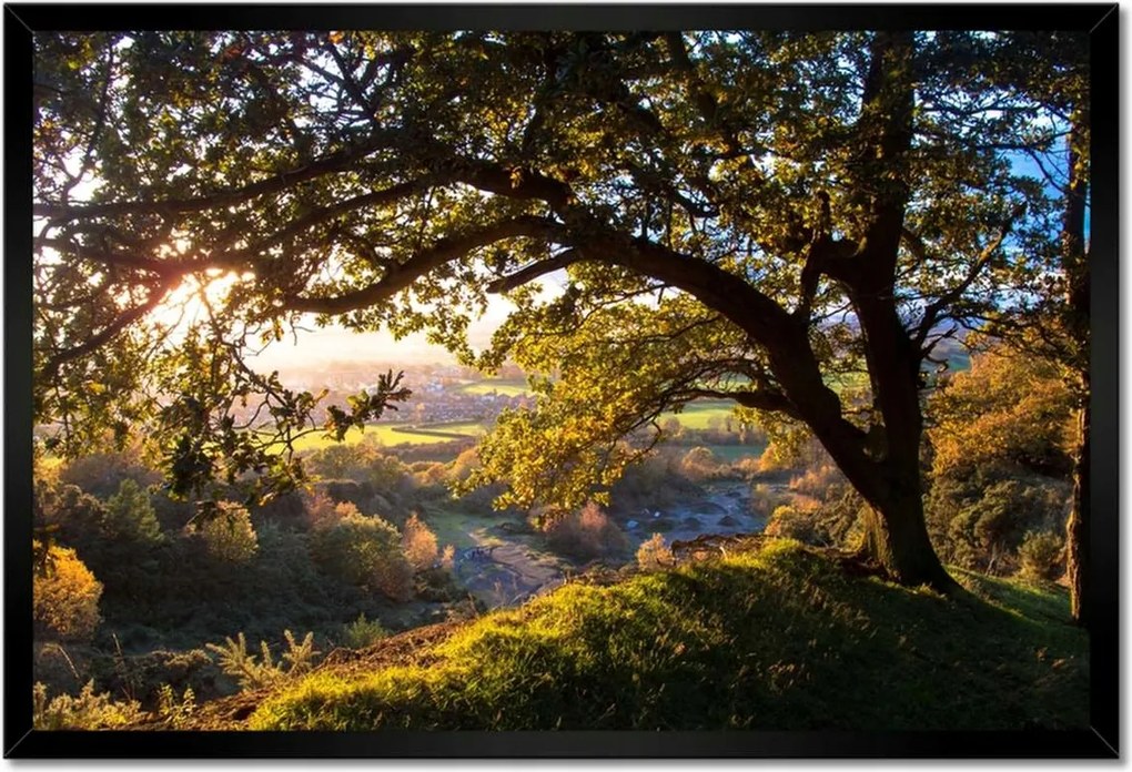 Poszterek keretben 60x40 Kilátás a völgyre
