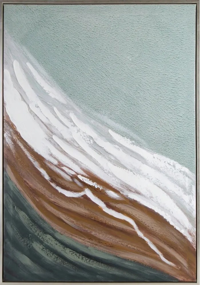 Modern festmény 70X100 vászonra festett absztrakt