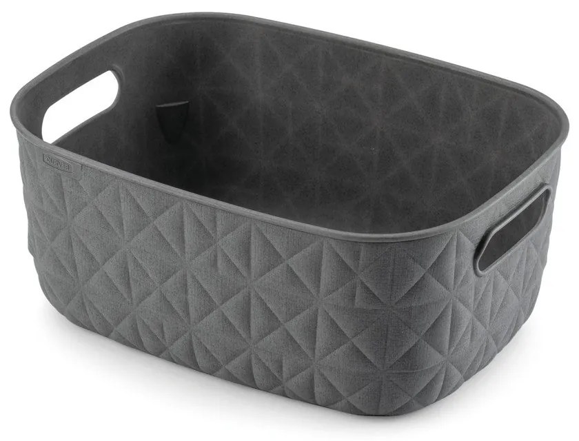 Műanyag tárolókosár szett 2 db-os 26x19x11 cm Softex – Curver