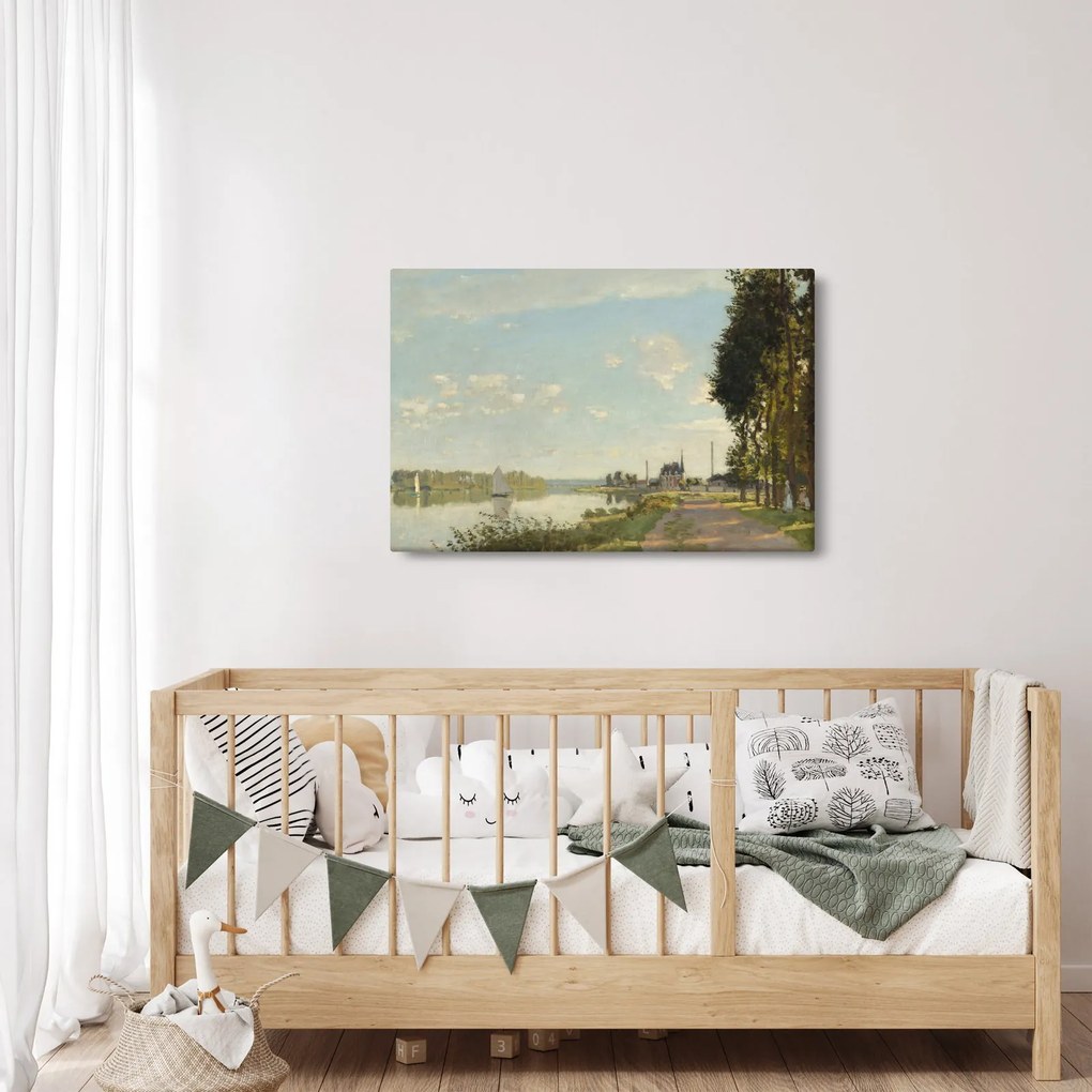 Kép - Claude Monet, Argenteuil, reprodukciók (90x60 cm)