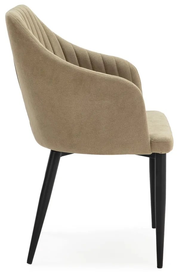 Világoszöld kárpitozott étkezőfotel szett 2 db-os Nadi – Marckeric