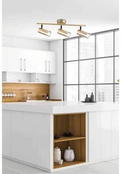 spotlámpa COLLY 3xGU10/15W/230V arany