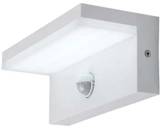 Rabalux 77116-LED Kültéri fali lámpa érzékelővel ZARAGOZA LED/9W/230V IP54 fehér