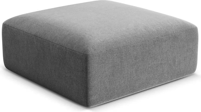 Világosszürke bársony lábtartó Campi – Cosmopolitan Design