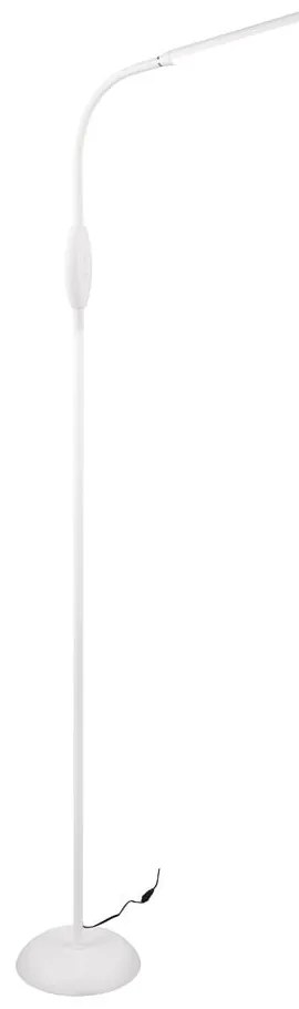 Fehér LED állólámpa (magasság 145 cm) Toro – Trio