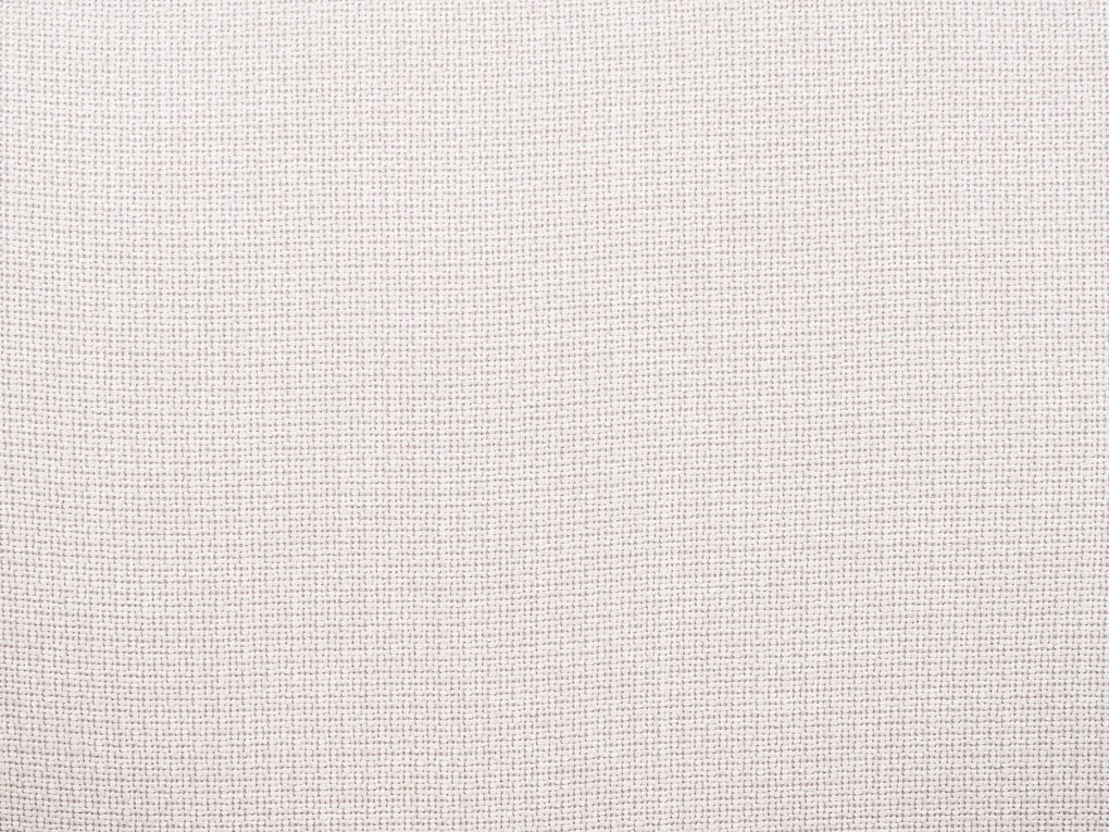 Kétszemélyes bézs és fekete kanapé LOEN Beliani