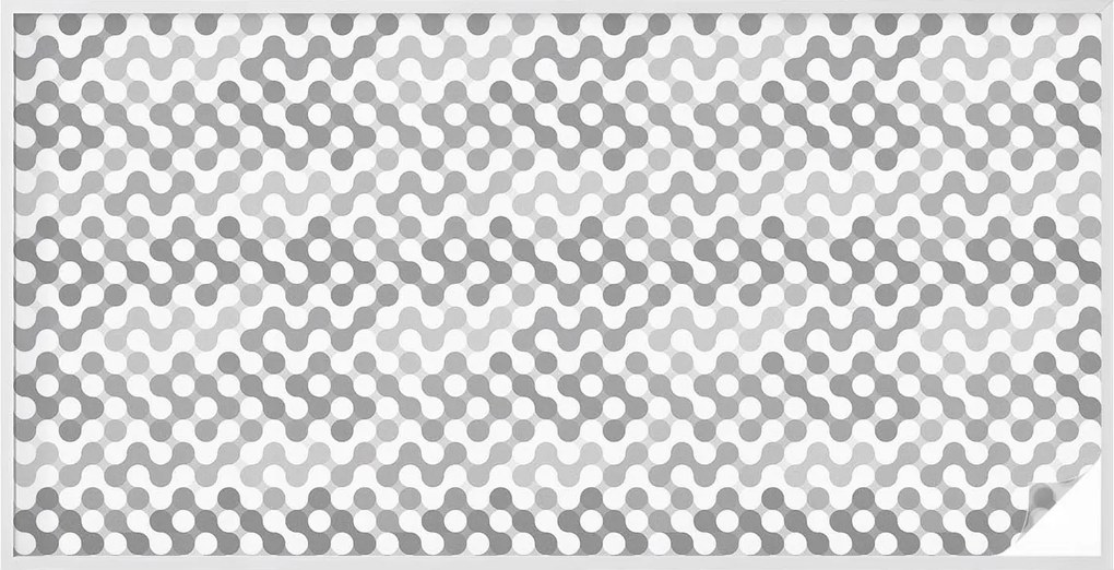 Ablakfólia Öntapadós Adatvédelem Hullámgeometria 200x100 cm