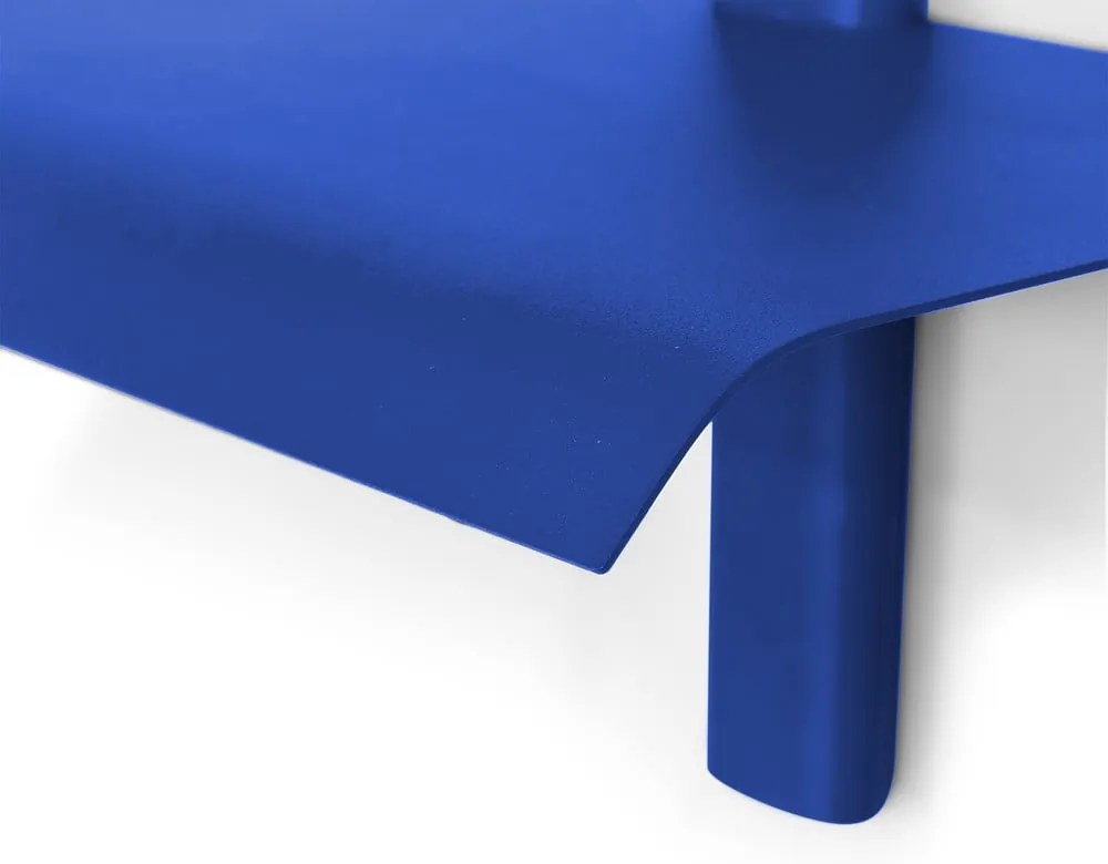 Kék fém fali polc 28 cm Hola – Spinder Design