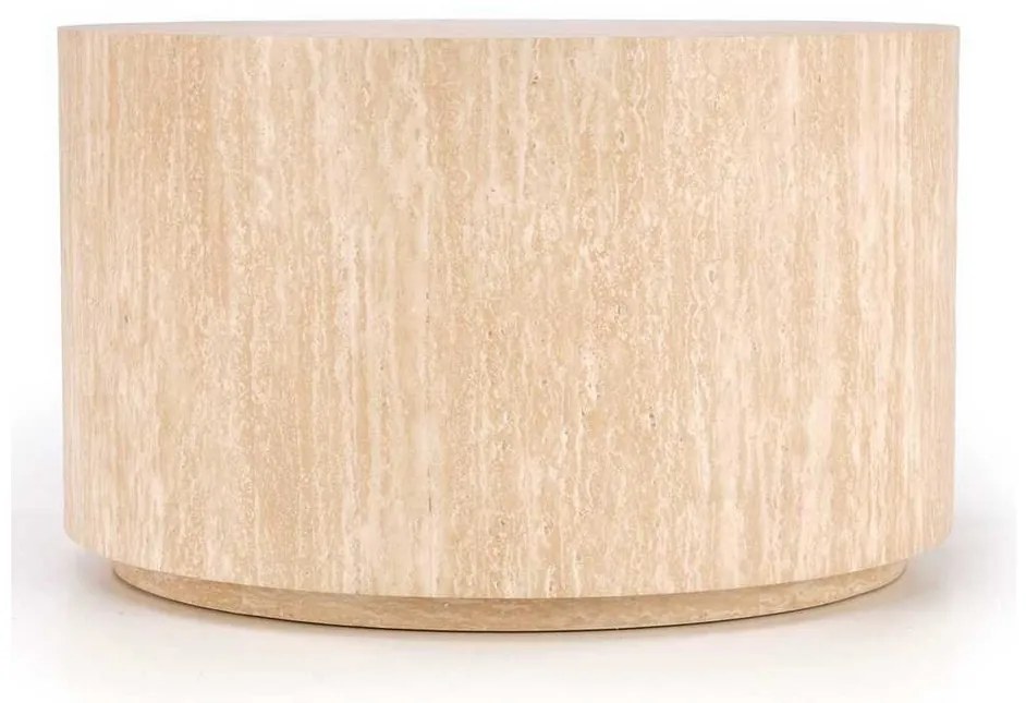 Palmer dohányzóasztal - kör, bézs