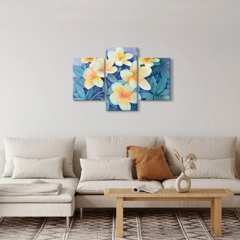 Kép - trópusi bokrok (90x60 cm)