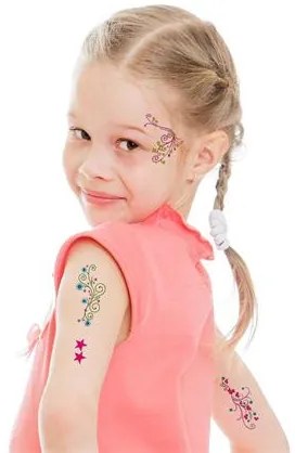 Matrica, tetoválás, 1 ív, 76x120 mm, AVERY ZWECKFORM, Z-Design No.56749, ornamentika (AY56749)