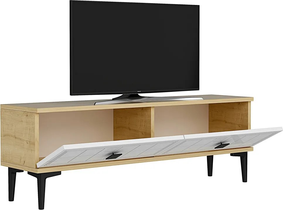 Yuka 120 - Sapphire Oak, White