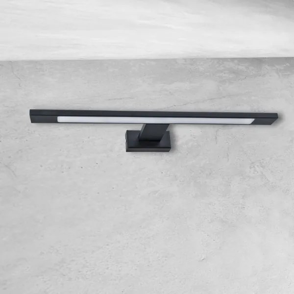 LED fürdőszobai fali lámpatest SHINE LED/7W/230V 40 cm IP44 fekete