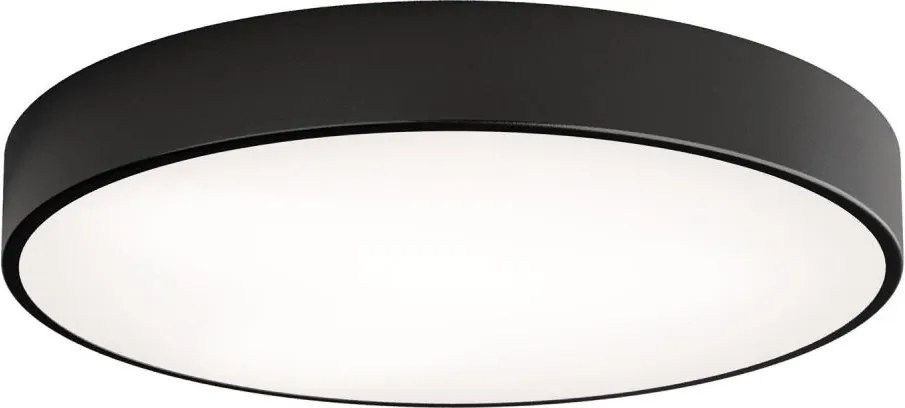 CLEO mennyezeti lámpatest érzékelővel, 5×E27, 24 W, 230 V, átmérő 60 cm, fekete