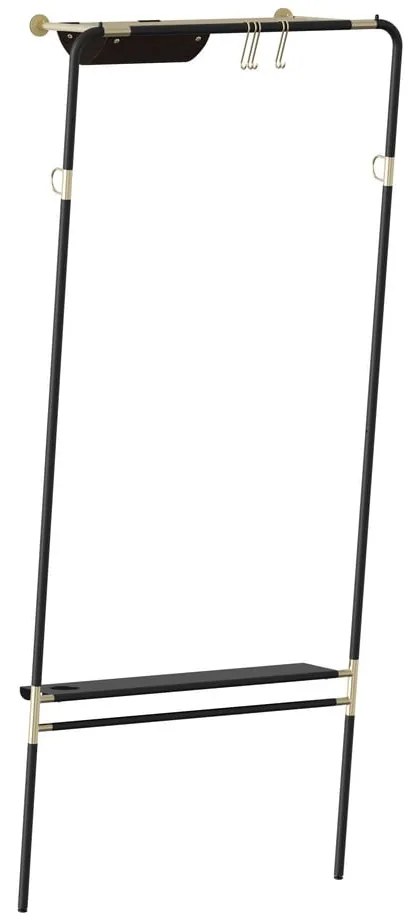 Fekete fém előszoba bútor Lean On Me – UMAGE