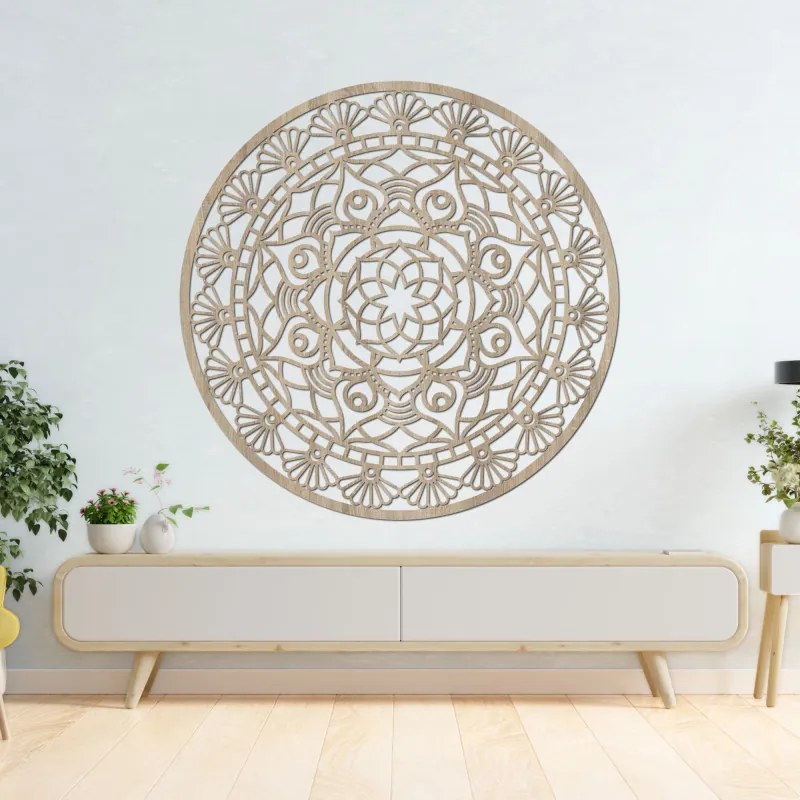 Faragott modern mandala, az élet virága | ZIBEZI