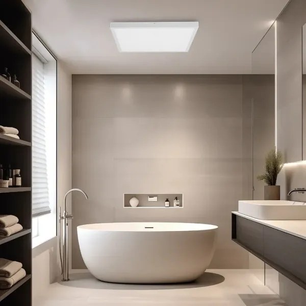 Brilagi - LED Fürdőszobai mennyezeti lámpa FRAME LED/50W/230V 60x60 cm IP44 fehér