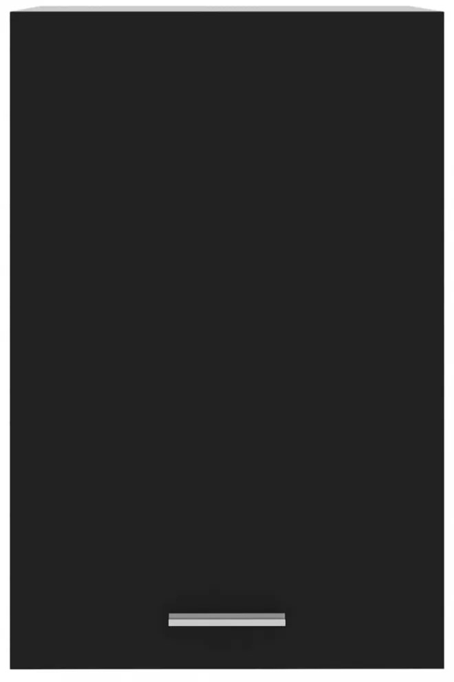 “Lyon” fekete szerelt fa függő szekrény 39,5 x 31 x 60 cm