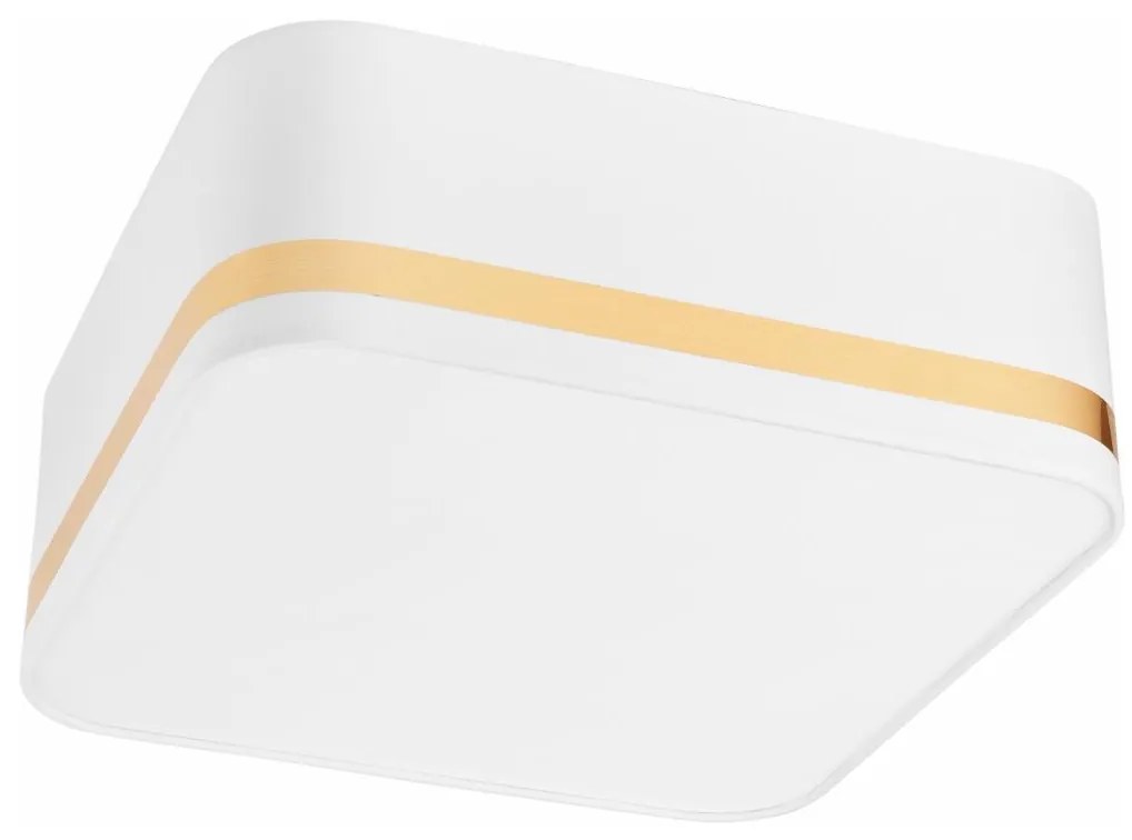 Mennyezeti lámpa SIRJA SQUARE 2xE27/60W/230V 35x35 cm fehér