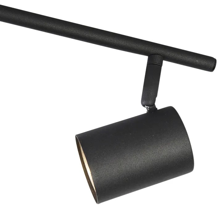 Okos fekete dönthető spotlámpák WiFi-s GU10-es - Jeana 3