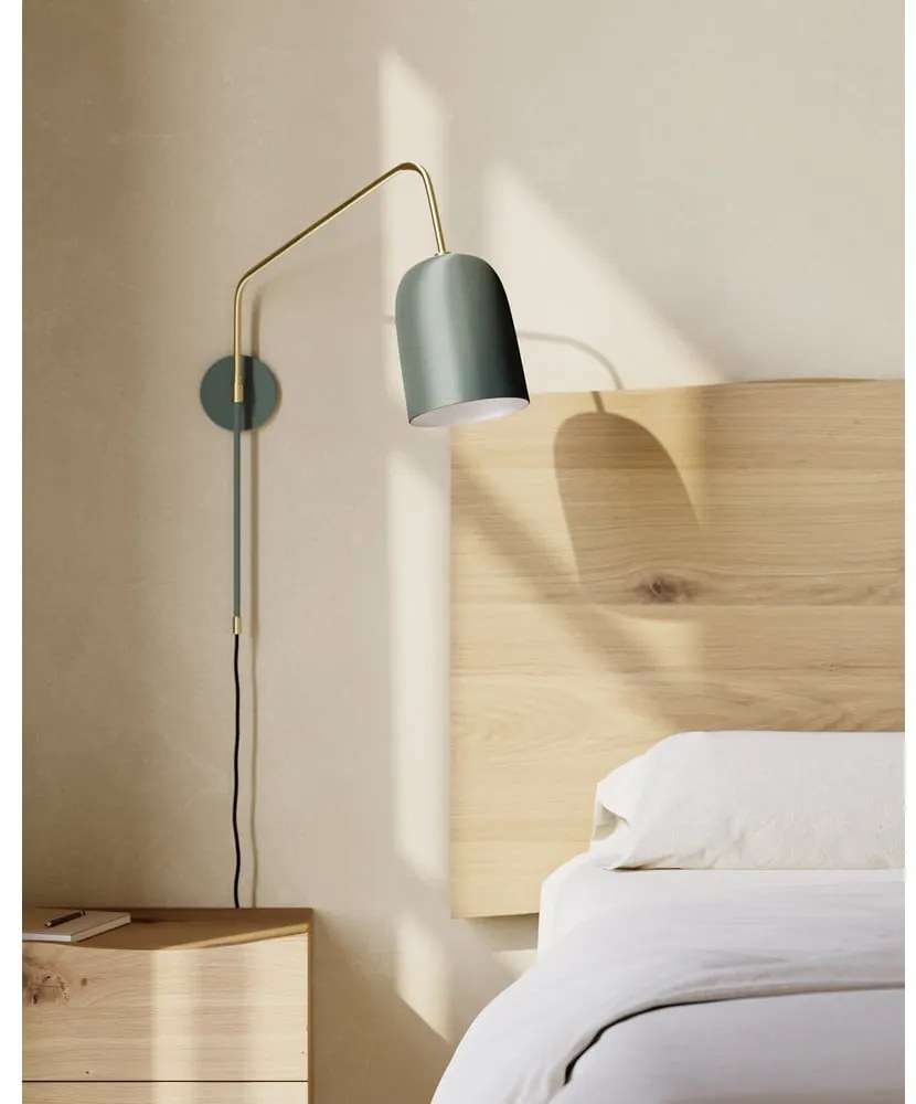 Zöld fali lámpa ø 15 cm Audrie – Kave Home