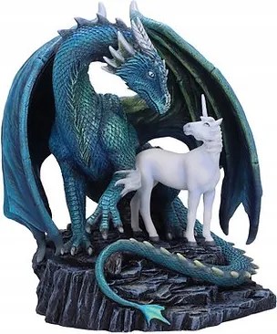 Sárkány Protector of Magick Dragon Figura Angliából, Lisa Parker design