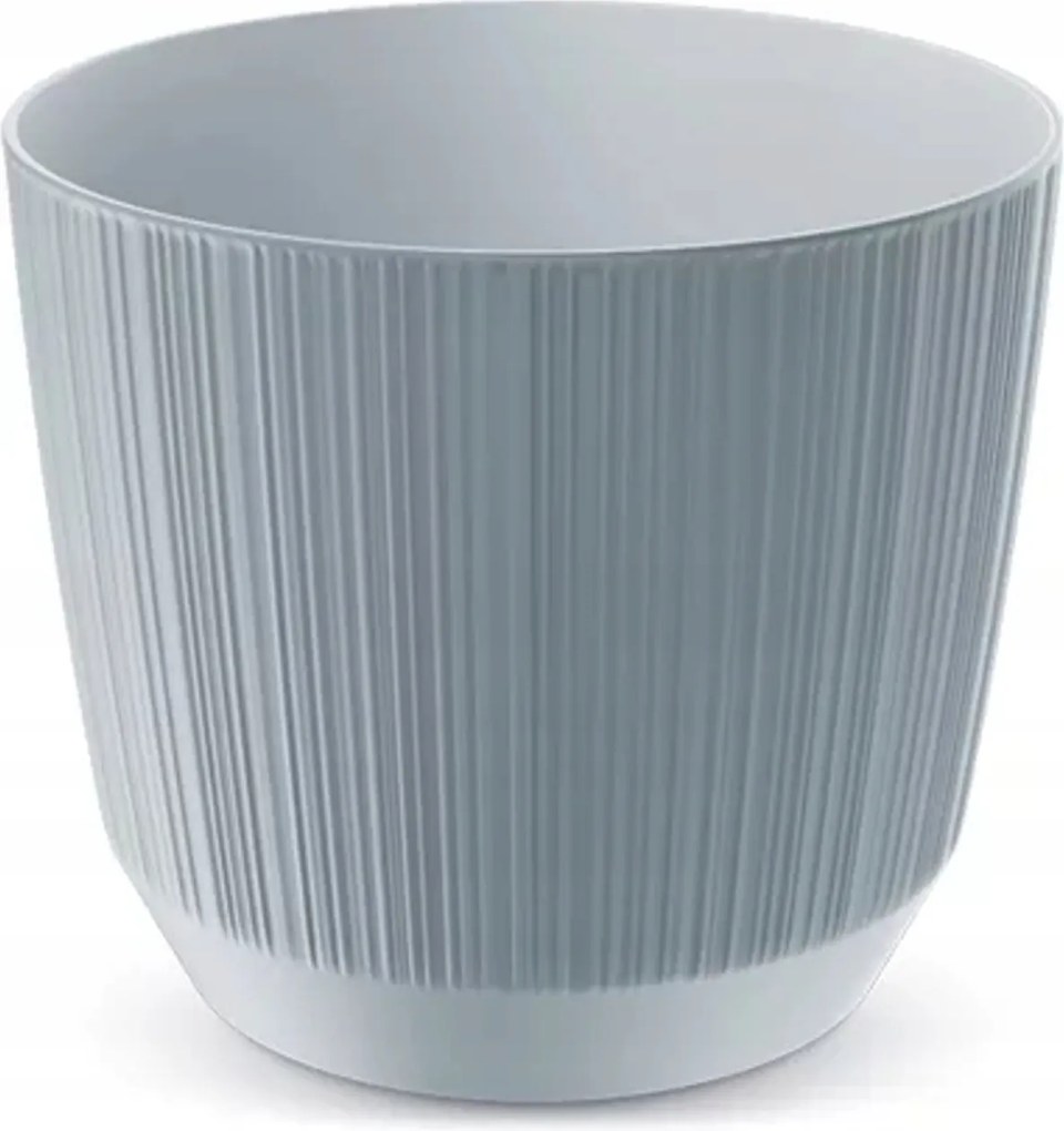 Kerek virágcserép Prosperplast Ryfo DRF70 világos szürke 69 x 58 mm DRF70-443U