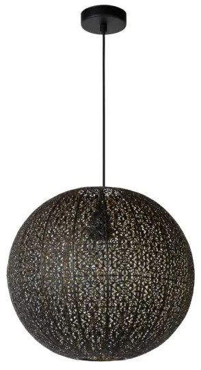 Lucide 78383/40/30 - Függeszték TAHAR 1xE27/60W/230V fekete