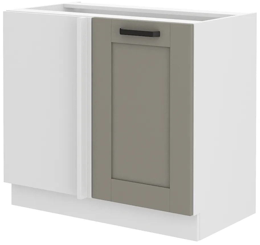 Alsó konyhaszekrény Lucid 105 ND 1F BB (claygrey + fehér). 1045436