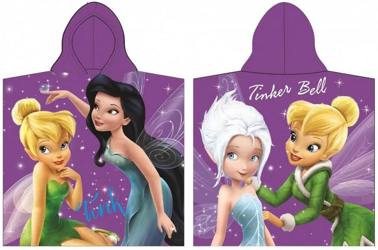 Disney Csingiling poncso törölköző lila