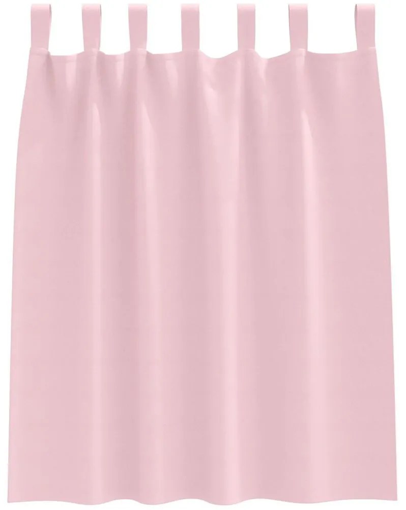 Függönyök 2 pcs Baba rózsaszín 140x140cm Poliészter