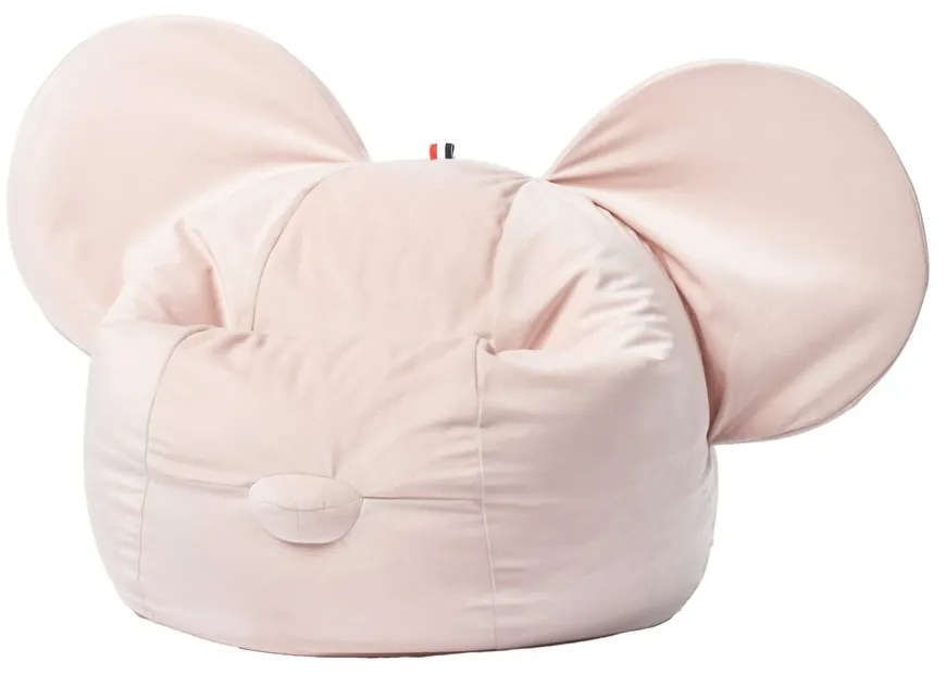 Világos rózsaszín gyerek babzsák Ears – The Brooklyn Kids