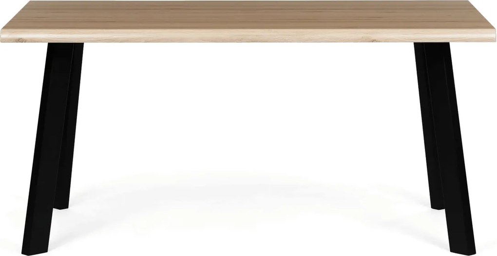 Jídelní stůl 160x90cm, mdf, divoký dub, HT-F4516 OAK