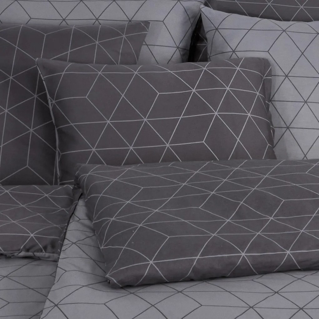 4Home pamut Lines ágyneműhuzat, 140 x 200 cm, 70 x 90 cm, 140 x 200 cm, 70 x 90 cm