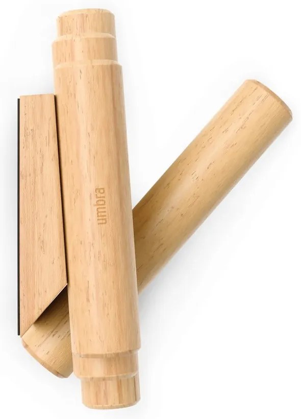 Natúr színű borovi fenyő fali fogas 61 cm Picket – Umbra