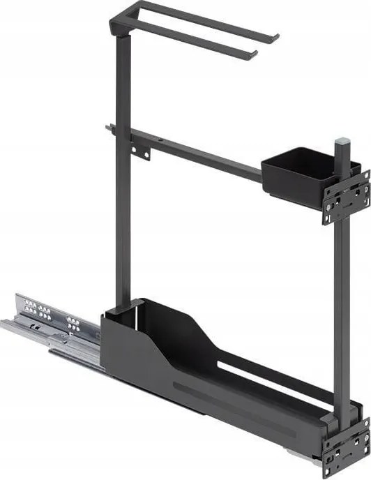 Peka 04.800.A Snello 150 polccal és törölközőtartóval/ antracit