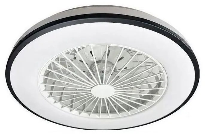 LED Mennyezeti lámpa ventilátorral OPAL LED/48W/230V + távirányítás